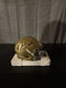 Notre Dame Tim Brown Signed Mini Helmet Player Holo COA
