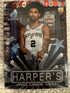 Bowman Chrome University Harper's Heat Check RC Stephon Castle Spurs #2