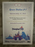 2025 Topps Disneyland 70th Space Station X-1 Poster #P-4 Tomorrowland