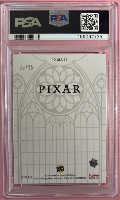 2025 Kakawow Disney Phantom Woody Stained Glass Gold /25 - PSA 10 GEM MINT