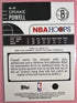2025-26 NBA Hoops (RC) Drake Powell Pixel Burst Rookie Insert #93 Brooklyn Nets