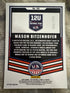 Mason Bitzenhofer 2026 Panini Prizm Stars & Stripes Orange IcE Prism#114 /199