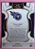 2025 Panini Select Football Cam Ward (RC) #26 Concourse Level Tennessee Titans