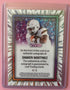 2025 Leaf Vivid - Damien Martinez /8 Auto Green Shimmer - Miami Hurricanes
