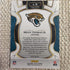 2025 Panini Select Brian Thomas Jr. Red & Blue Shock Concourse #30 Jaguars