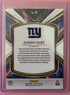 Panini 2025 Select Future Jaxson Dart Giants Rookie Insert #19 Football Card