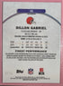 Topps Finest Dillon Gabriel Rookie Serial Numbered /75 #105 Cleveland Browns