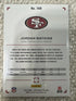 2025 Panini Photogenic Jordan Watkins #168 Red /125 COLOR MATCH ROOKIE CARD
