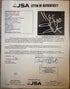NY Rangers Henrik Lundvqvist Signed 8x10 Framed Photo JSA Cert