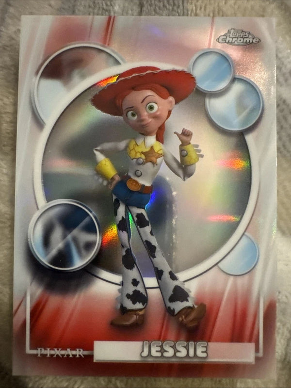 2026 Topps Chrome Disney Jessie REFRACTOR Toy Story #195