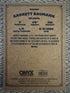 GARRETT BAUMANN 2025 Onyx Vintage #VAGABA Blue Ink On Card Auto