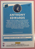 Panini 2020-21 Donruss Rated Rookie Anthony Edwards #201 Timberwolves Basketball