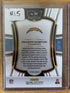 2025 Panini Select Omarion Hampton Premier Level Purple Prizm /75 Chargers #102