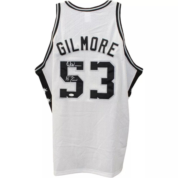 Artis Gilmore Signed San Antonio Spurs Mitchell & Ness 56 Jersey JSA