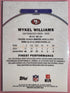 2025 Topps Chrome - Rookies Mykel Williams #352 X-Fractor (RC)