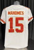 Kansas City Chiefs Patrick Mahomes Game Cut White Jersey