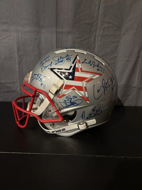 Dallas Cowboys Legends & Greats Signed Speed Authentic FS Helmet JSA Cert