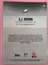 2025 Topps Signature Class A.J. Brown Chrome Parallel #93 Eagles