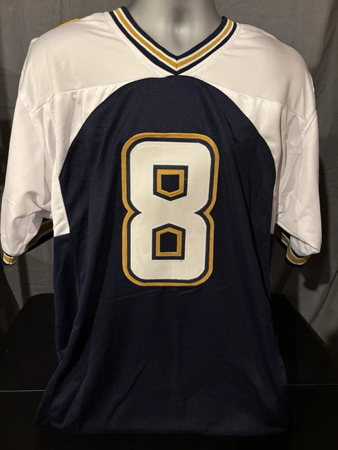 Tommy Maddox Los Angeles Extreme Autographed Custom Jersey JSA COA