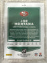2021 Panini Donruss - Joe Montana #57 Press Proof Auto Grade GEM MINT 10