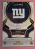 Panini Select Autograph 2025 Mario Manningham #SIP-MMM New York Giants /75