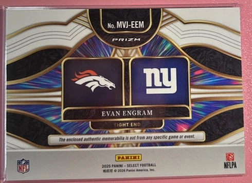 2025 Panini Select #MVJ-LWS Leonard Williams Multiverse Jerseys Red Prizm