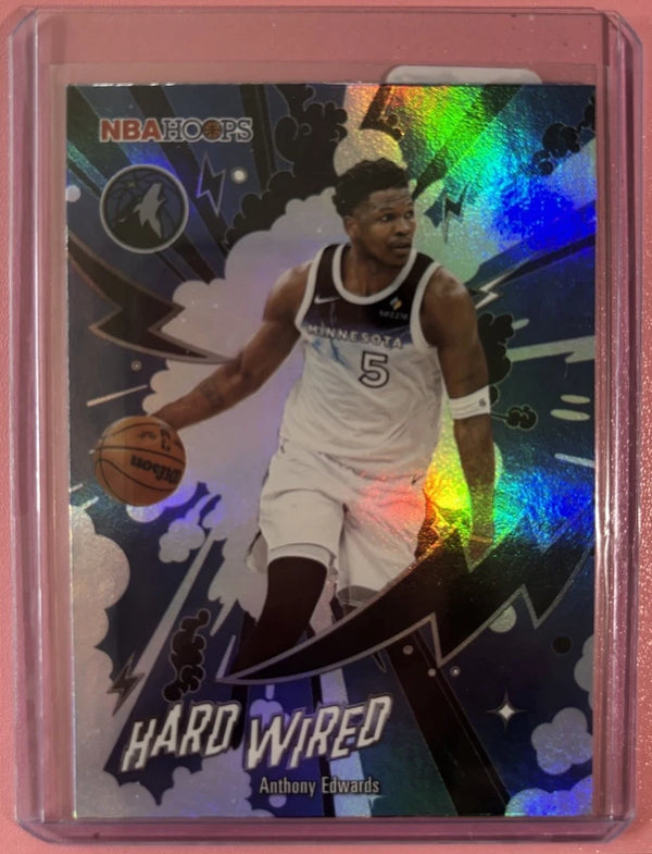 2025-26 Topps NBA Hoops - Anthony Edwards #HW-4 Hard Wired