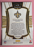 2025 Panini Select - Premier Level Tyler Shough #141 Black & Green Shock Prizm