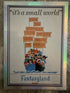 2025 Topps Disneyland 70th POSTER IT'S A SMALL WORLD Fantasyland P-12 FOIL