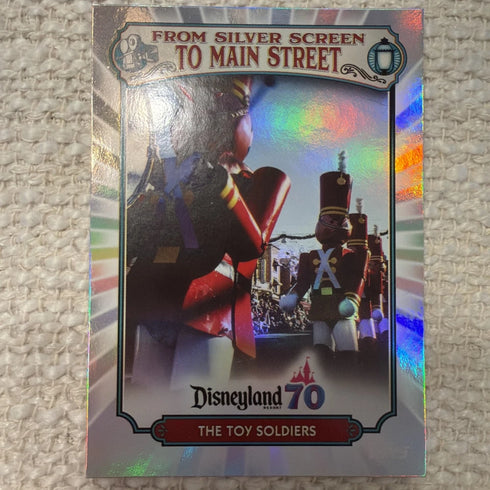 2025 Topps Disneyland 70th Silver Screen To Main Street MS-16 The Toy Soldiers