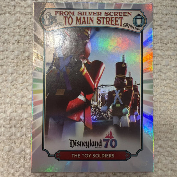 2025 Topps Disneyland 70th Silver Screen To Main Street MS-16 The Toy Soldiers