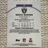 2025 Topps Finest #182 Brock Bowers Sky Blue Uncommon /250 Las Vegas Raiders