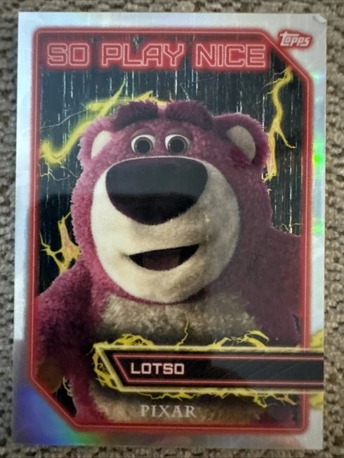 2025 Topps 30 Years Of Toy Story Pixar So Play Nice Insert Lotso SPN-6