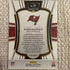 2025 Panini Select - Premier Level Baker Mayfield #137 Black & Red Shock Prizm