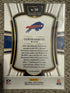 Panini 2025 Select Zebra Prizm Curtis Samuel Buffalo Bills Premier Level #184