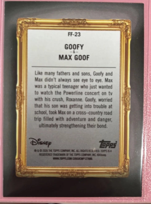 Topps Disney Goofy & Max Goof FF-23 Non-Sport Trading Card 2026