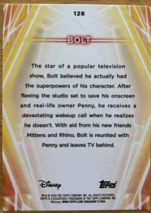 2026 Topps Disney Neon Bolt Diamante