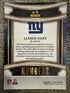 2025 Panini Select-Jaxon Dart #16, Numbers Insert, RC New York Giants