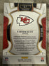 2025 Panini Select - Concourse Kareem Hunt #7 Red Prizm /149