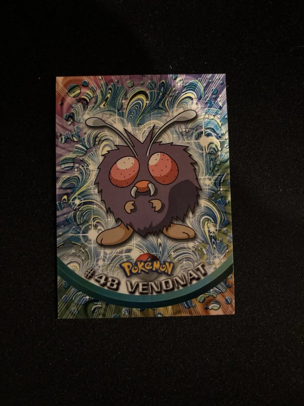 Venonat 2000 Topps Series Pokemon #48 TV Animation Edition