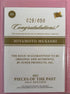 2023 Pieces of the Past Asia Miyamoto Musashi Relic Serial Numbered /50
