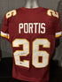 Clinton Portis Signed Washington Redskins Custom Jersey Beckett COA