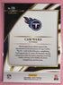 2025 Panini Select Cam Ward - Club Level RC #226 - Tennessee Titans