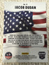 2026 Panini USA Stars & Stripes Prizm Jacob Dudan ALL-AMERICAN Insert #12 (B1)