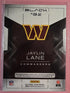 2025 Panini Jaylin Lane Sizeable Signatures Auto Relic Washington Commanders /50