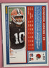 2025 Panini Donruss Rated Rookie Quinshon Judkins #330 Optic Green Hyper Browns