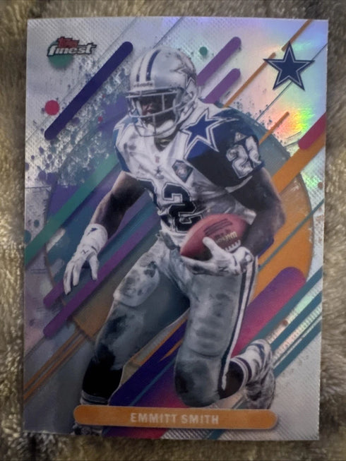 Topps Finest 2025 Emmitt Smith Dallas Cowboys #295 Rare