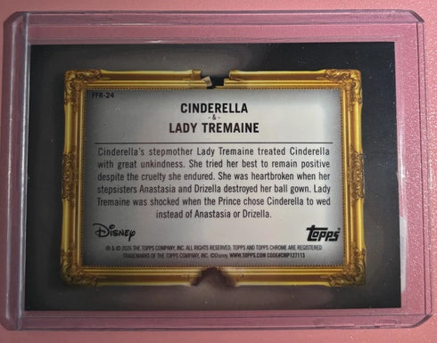 2026 Topps Chrome Disney Cinderella Lady Tremaine /99 Split Scene Insert