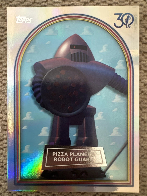 2025 Topps 30 Years of Toy Story PIZZA PLANET'S ROBOT GUARD Base Set #26