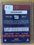 2025 Panini Donruss Optic Jaxson Dart Throwback Rookie RC #2 New York Giants